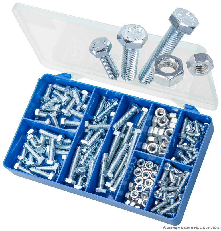 Zinc Plated Mild Steel Nuts & Bolts
